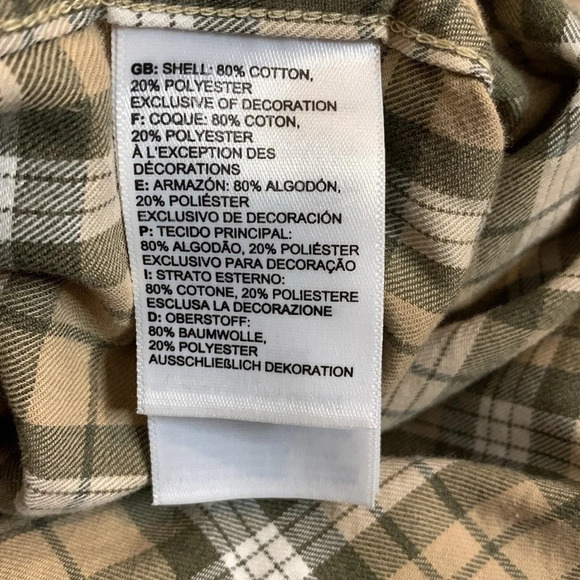 The North Face Long Sleeve Button Up Men’s Plaid Shirt Size Large - Picture 7 of 9